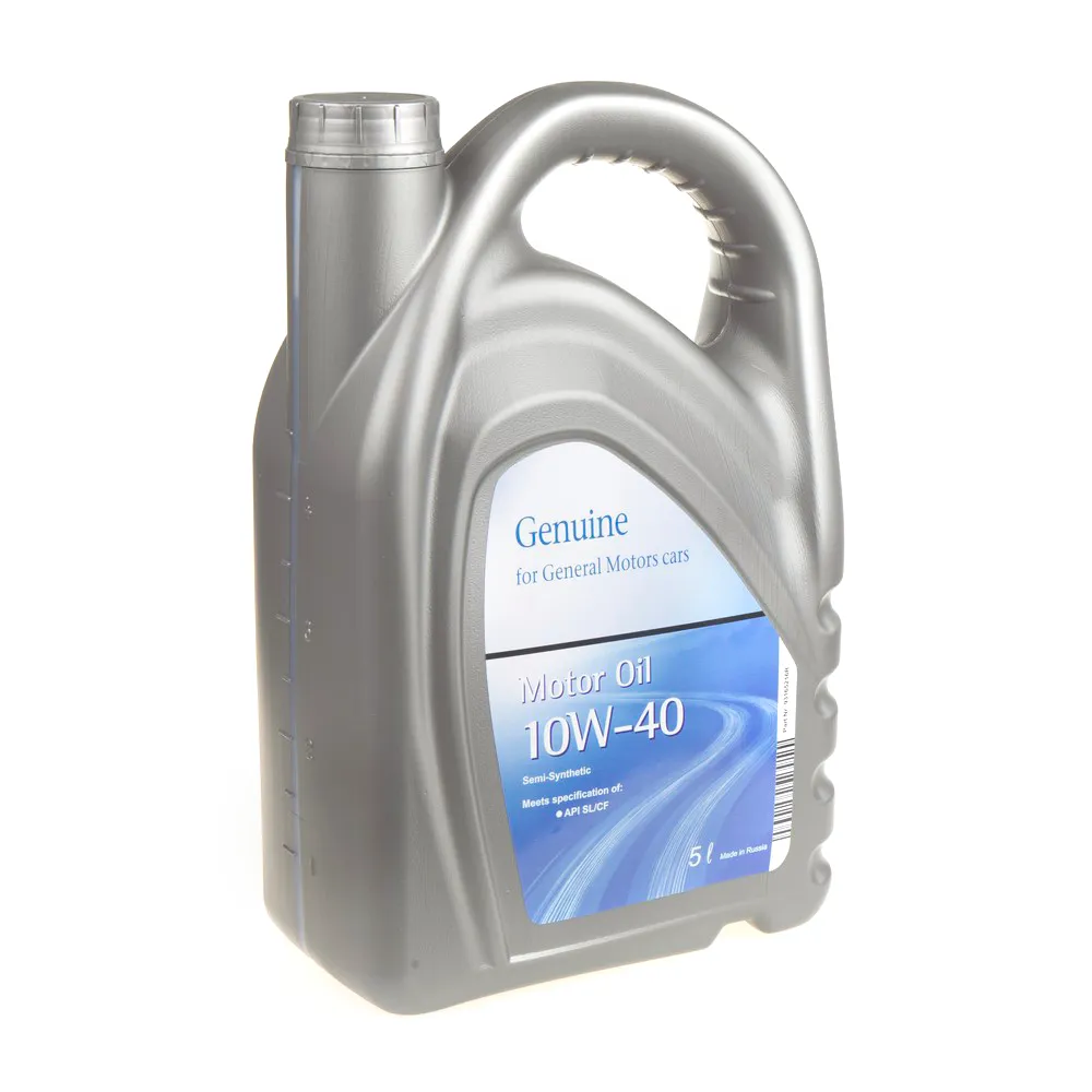 Масло моторное GMROIL Motor Oil 10W-40 полусинтетическое 5 л 93165216R