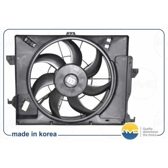 Вентилятор охлаждения двигателя (25380-1R000) Hyundai (Solaris RB) AMD AMD.FCU45