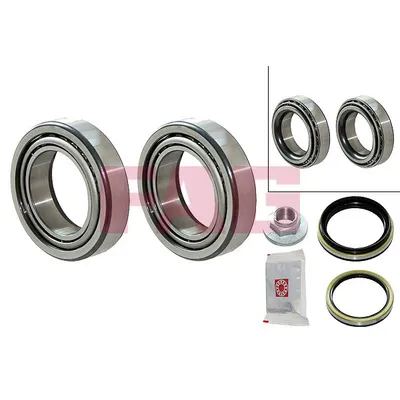 Подшипник ступицы передний (компл. 2шт) KIA Rio 00-05 FAG 713 6151 30