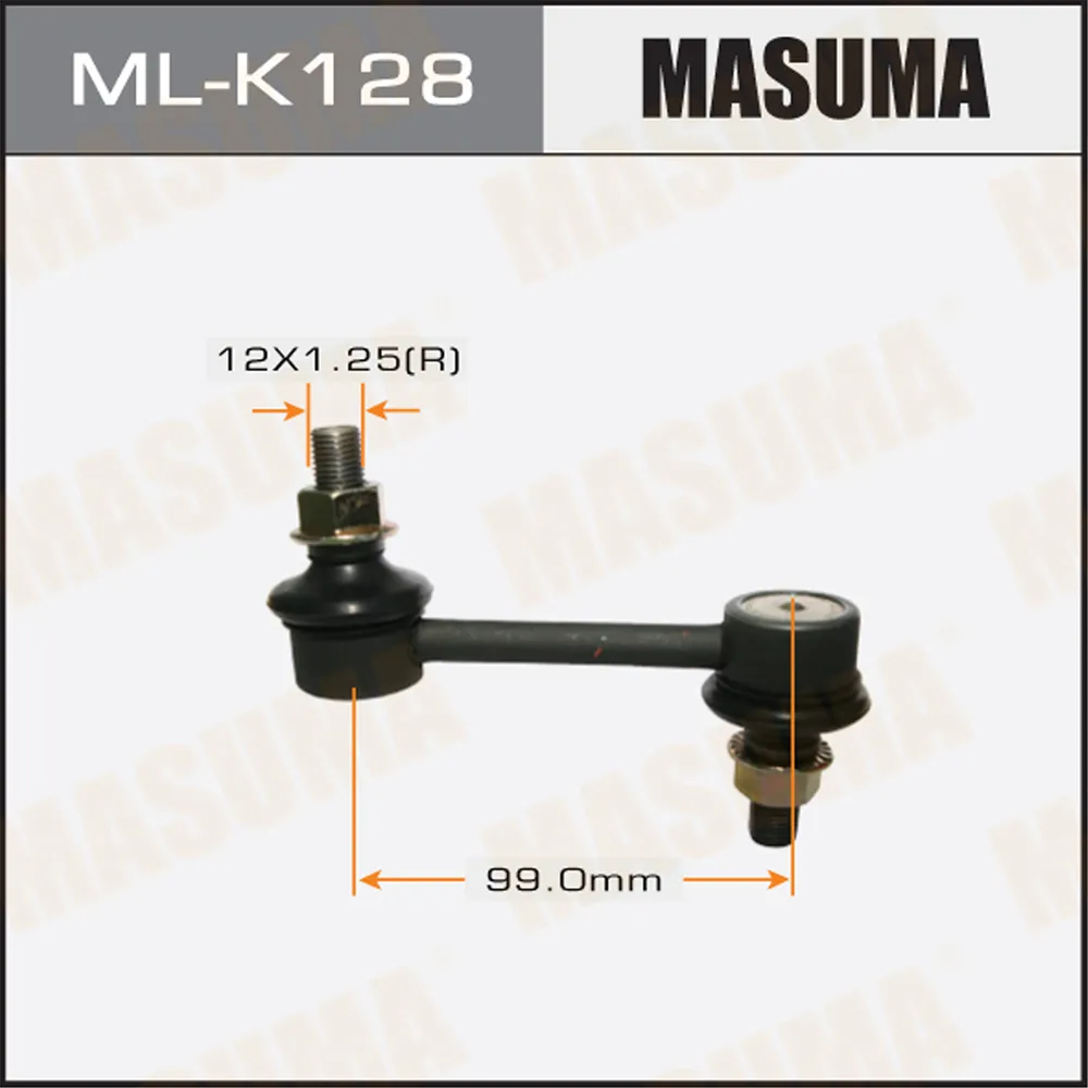 Стойка стабилизатора заднего MASUMA Hyundai IX55/Santa Fe 05-/Kia Sorento 09- MASUMA MLK128