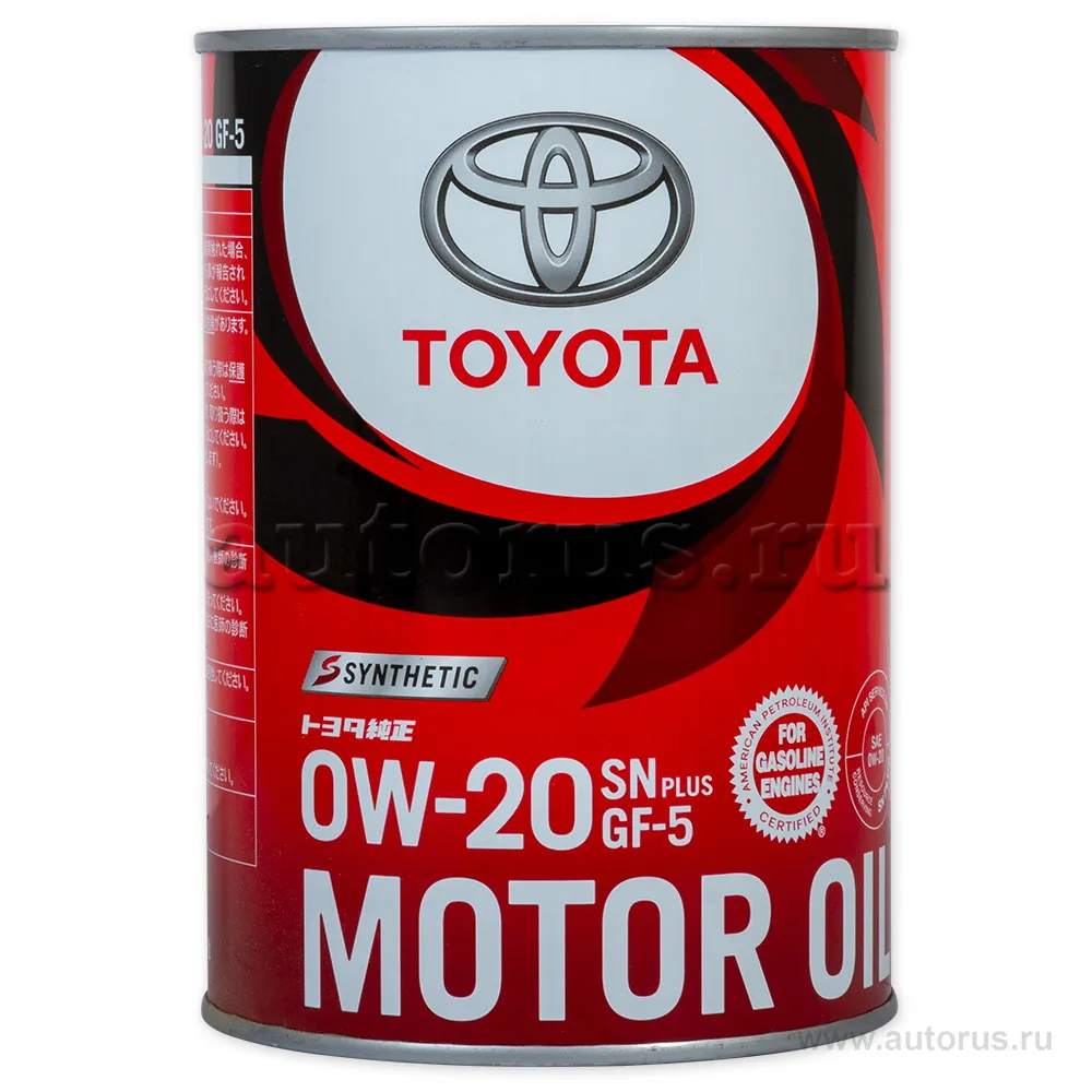 Масло моторное TOYOTA Motor Oil SN/GF-5 PLUS 0W-20 1 л 08880-12606