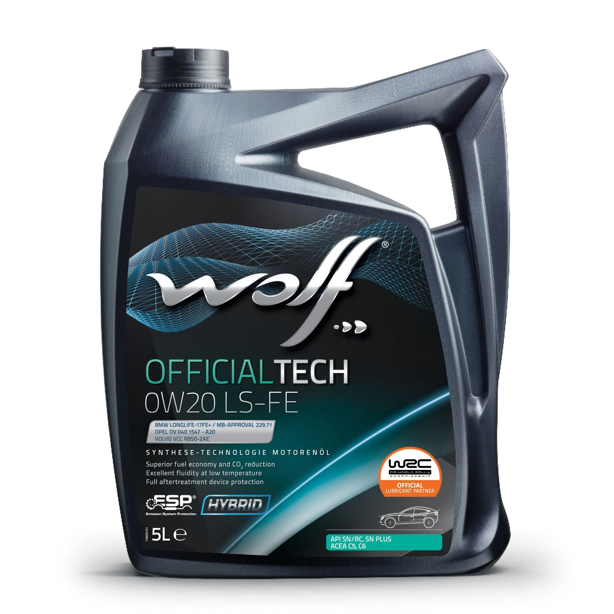 Масло моторное OFFICIALTECH 0W20 LS-FE 5L