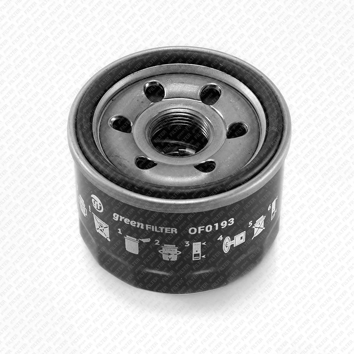 Фильтр масляный SMART Fortwo 07-> GREEN FILTER OF0193