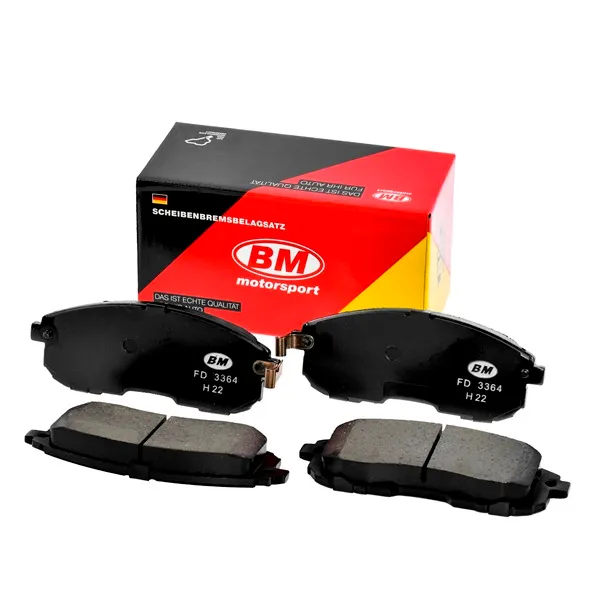 Колодки тормозные дисковые передние для NISSAN Tiida 2007 BM FD 3364