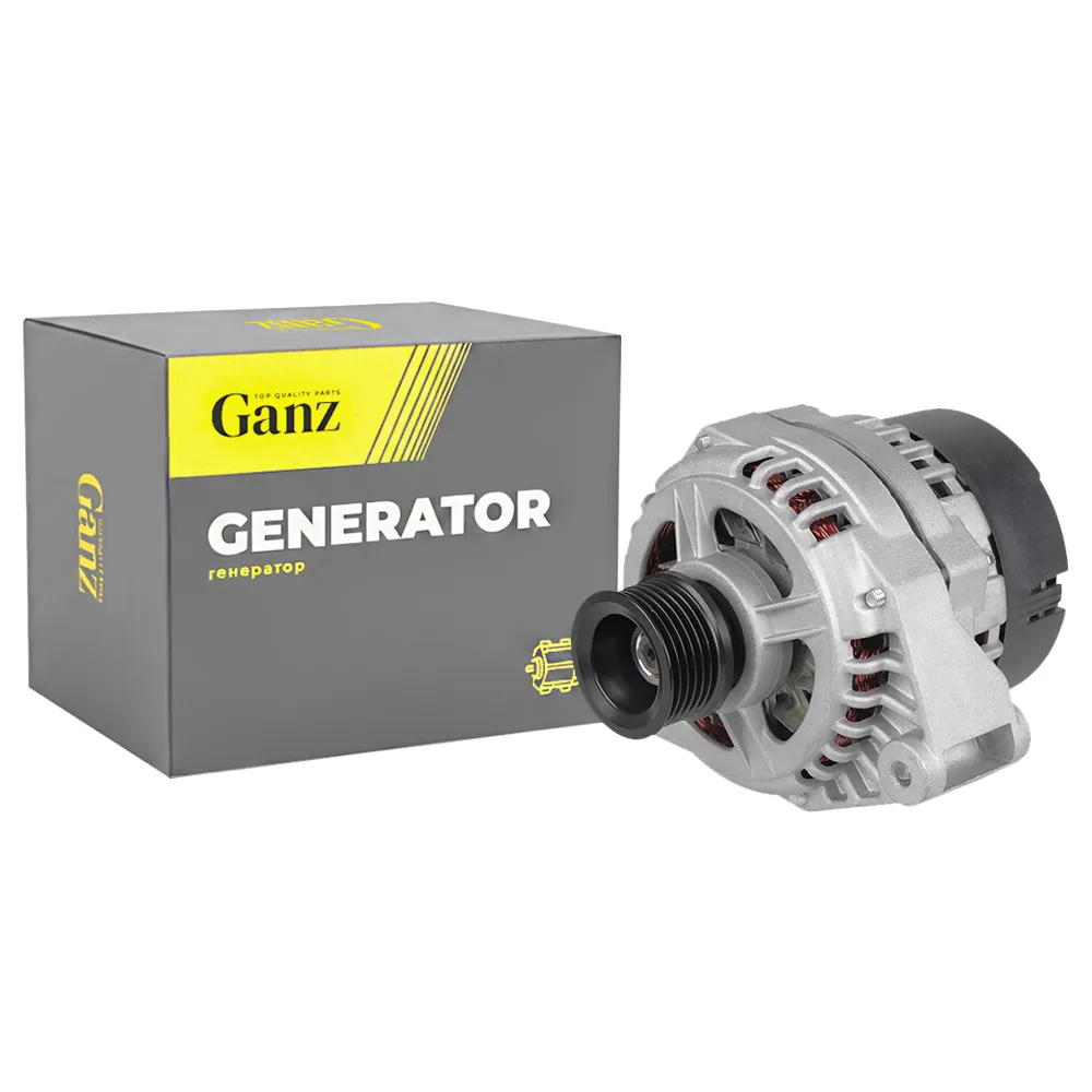 Генератор (80A) для ГАЗ 406дв инжектор GANZ GRR13007