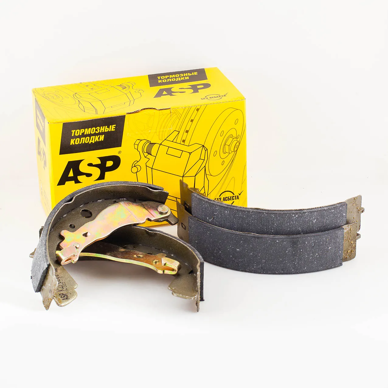 Колодки барабанные Nissan Almera J15/Lada Largus/Renault Duster 2WD 2 ASP K270101