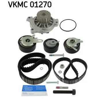 Комплект ремня ГРМ с помпой SKF VKMC01270