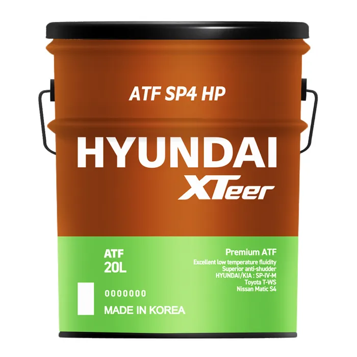 Масло трансмиссионное для АКПП синт. HYUNDAI  XTeer ATF SP4, 20 л 1121014