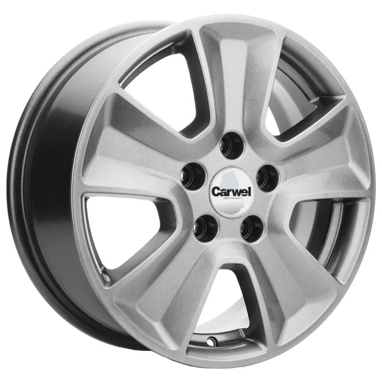Диск литой R16 6.5J 5x114.3/60.1 ET45 Carwel Цада 1606 GST 00098813