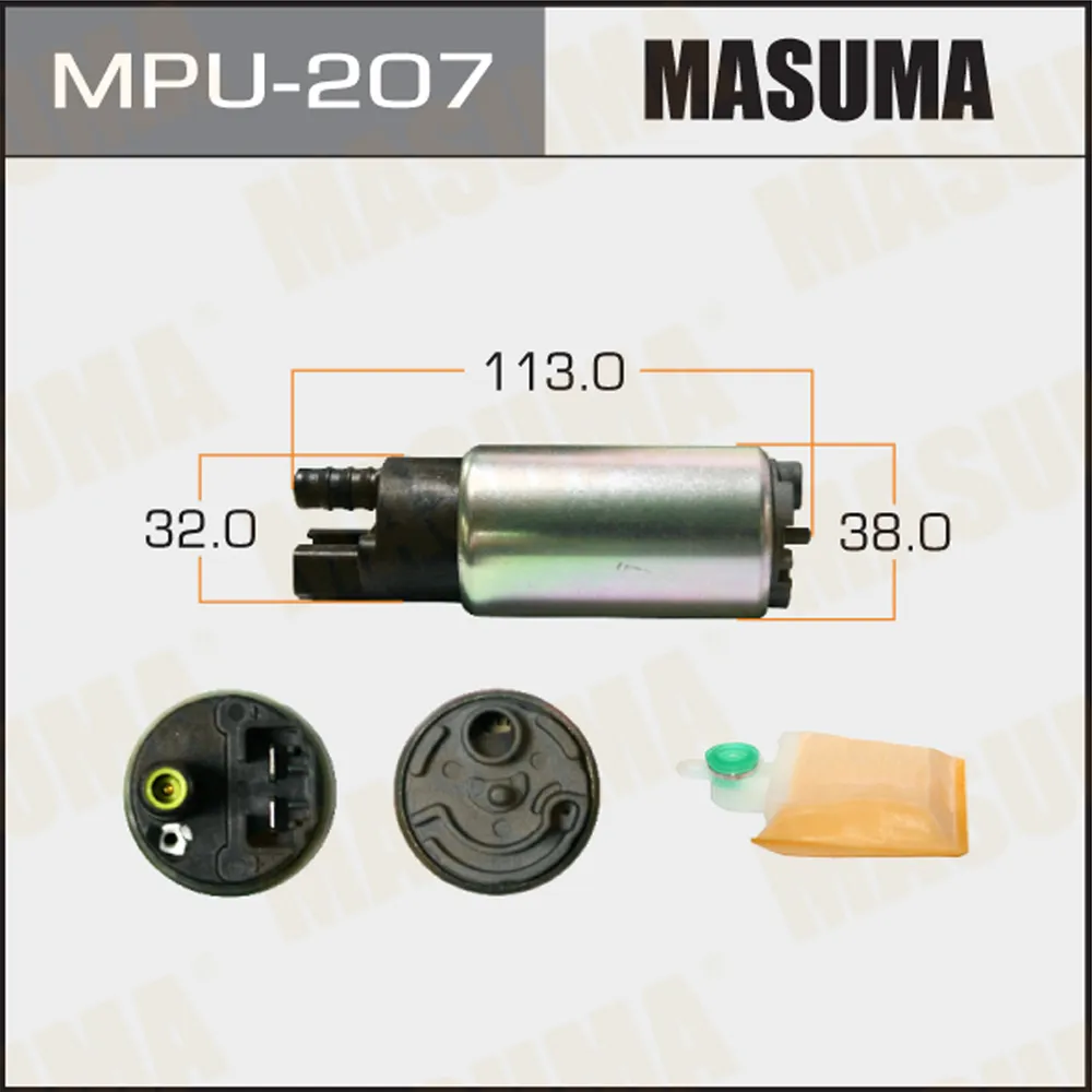 Насос топливный NISSAN ALMERA MASUMA MPU-207