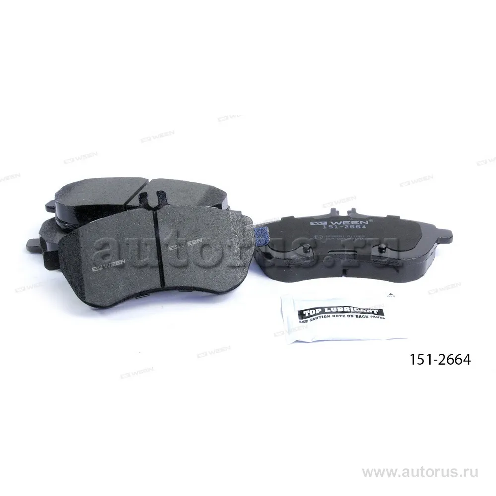 Тормозные колодки дисковые передние MERCEDES-BENZ C-class (W204), E-class (W212), SLK WEEN 151-2664