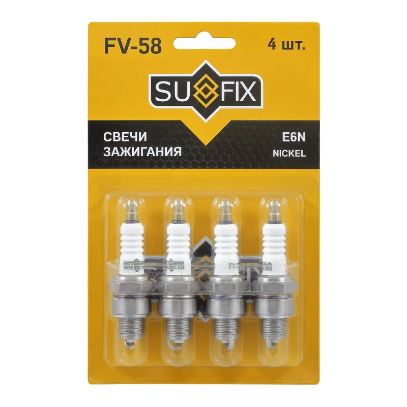 Свеча зажигания E6N SUFIX FV-58