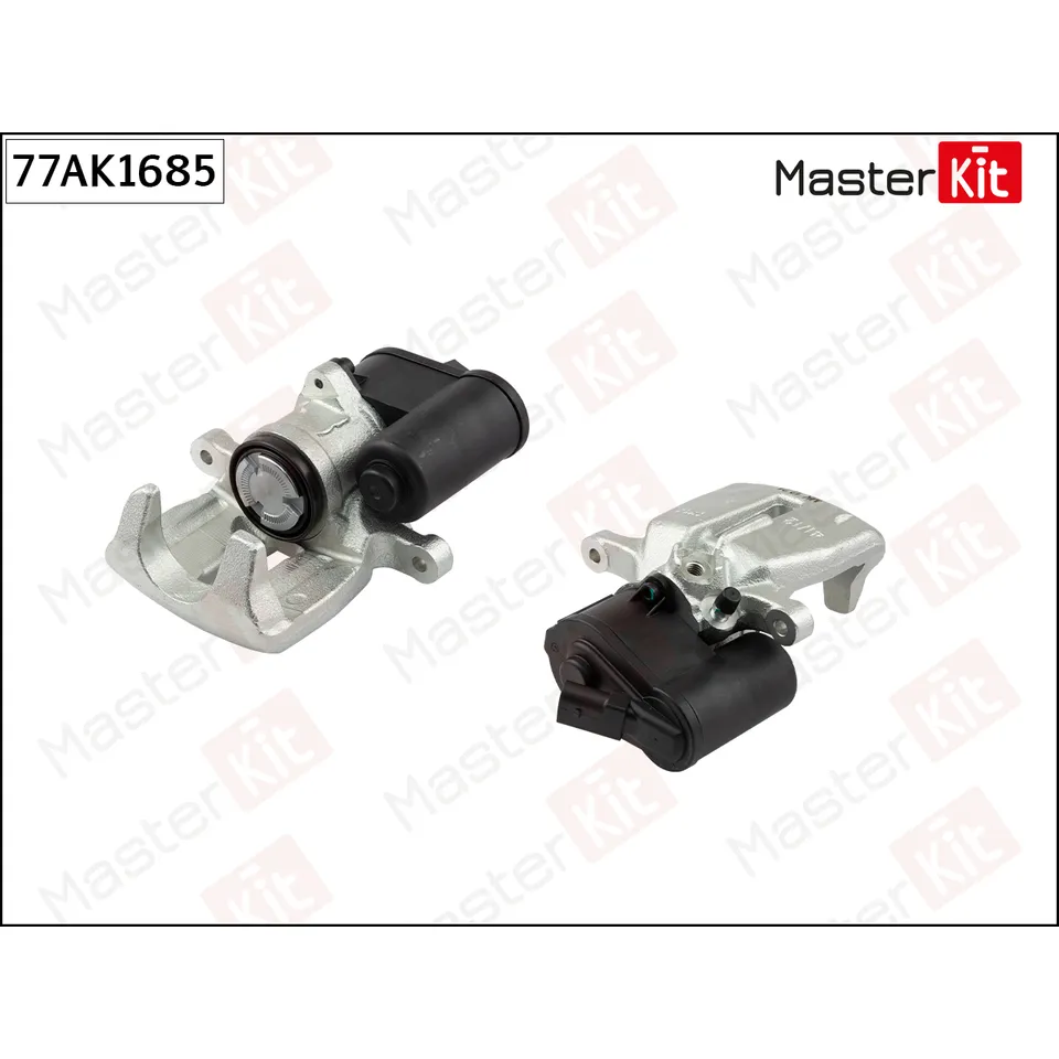 Суппорт тормозной зад. прав. Audi Q3 (8UB, 8UG) 2011 - 2018, Volkswagen TIGUAN (5N ) 2007 - MASTERKIT 77AK1685