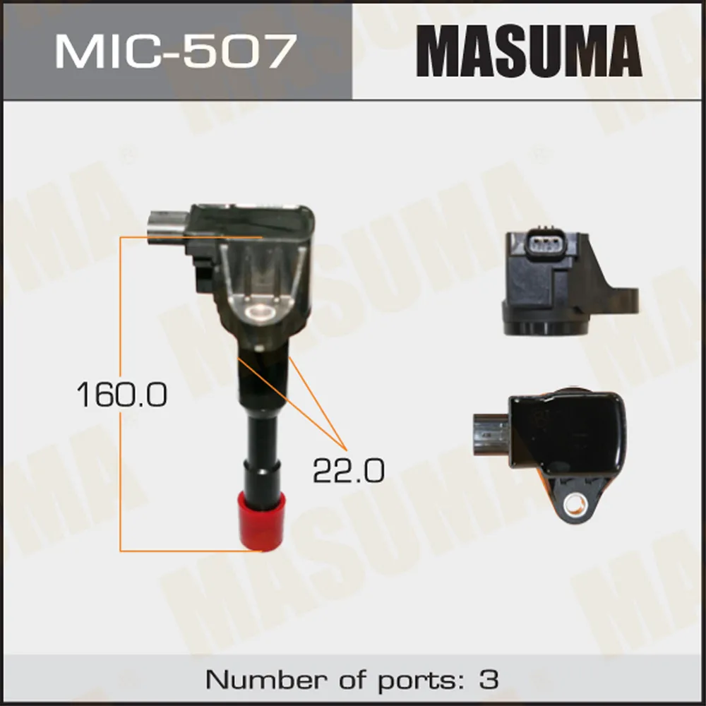 Катушка зажигания HONDA CIVIC MASUMA MIC-507