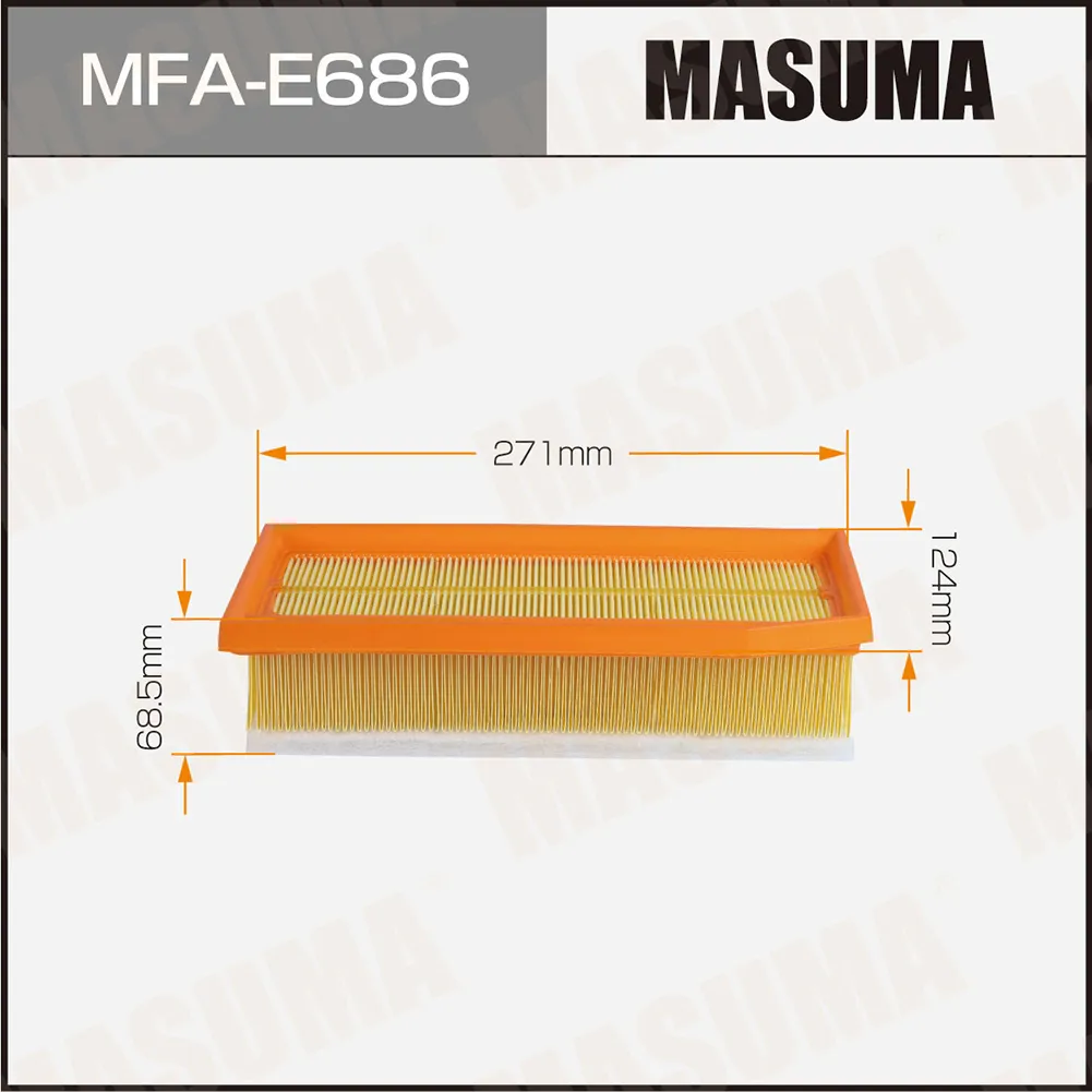 Воздушный фильтр MASUMA MFAE686