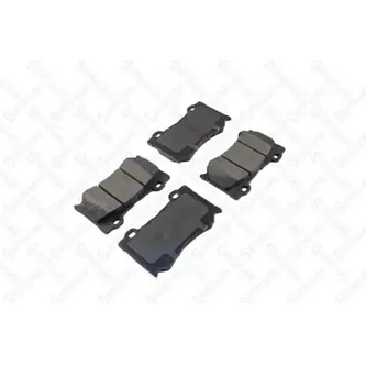 Колодки дисковые пер. с антискрип. пл. infiniti g37 08/m37/m56 11, nissan 370z 09-11 STELLOX 000326bsx