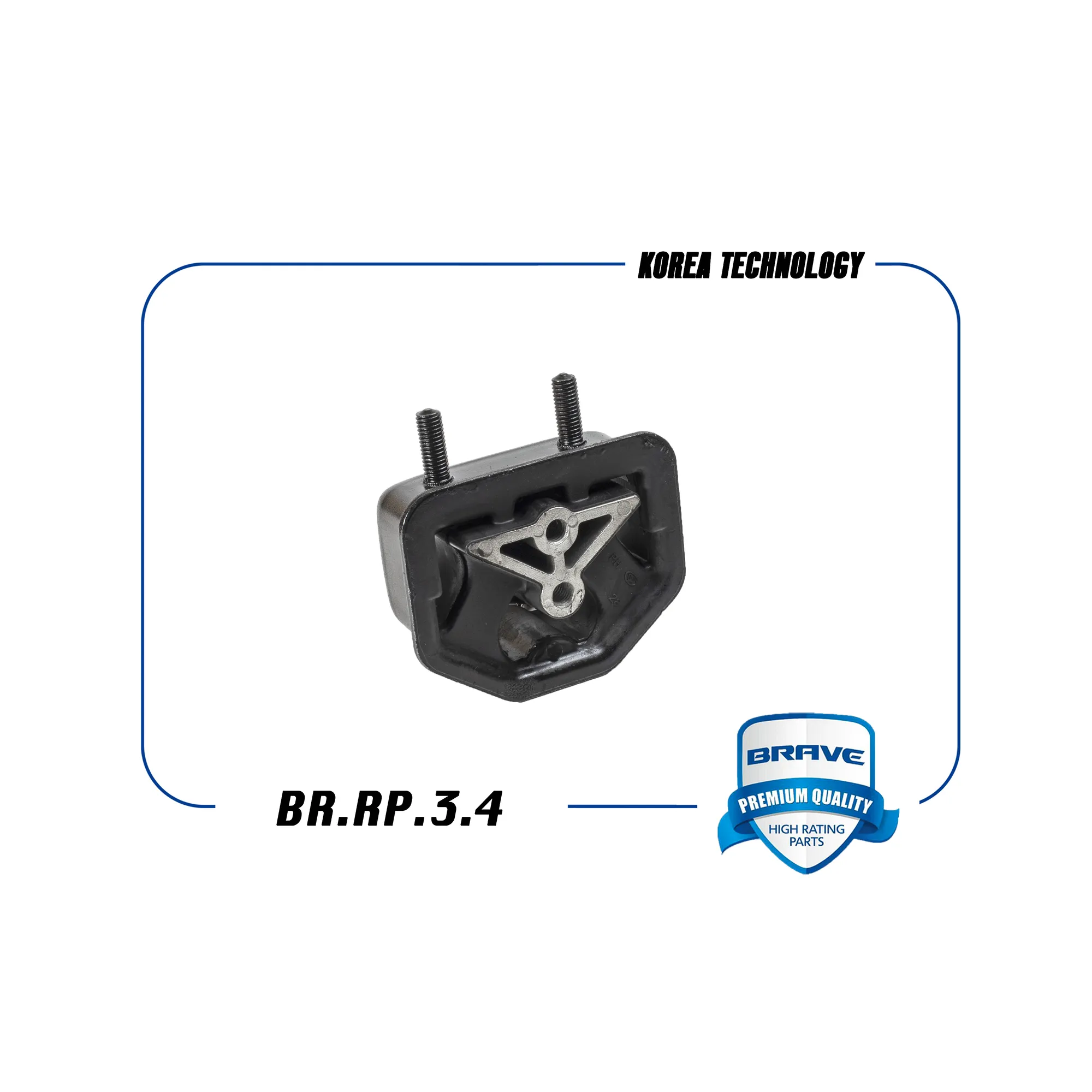 Опора двигателя передняя R Daewoo Nexia BRAVE BRRP34