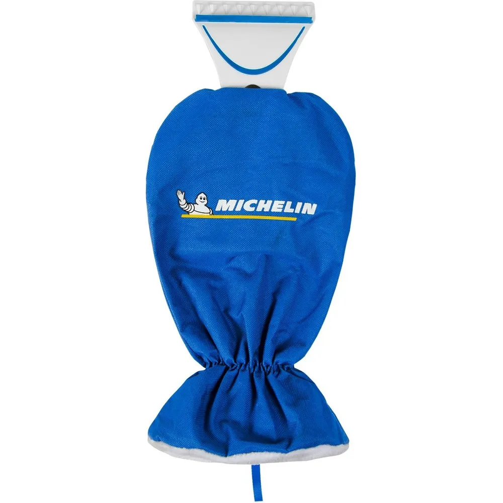 Скребок для льда с варежкой, белый Michelin 32637