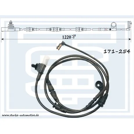 Датчик тормозной LANDROVER RANGE ROVER Sport передний STARKE 171254