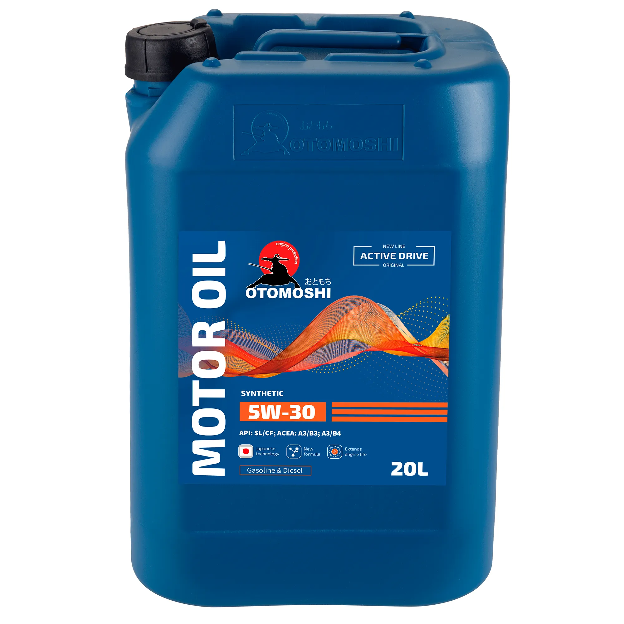 Масло моторное OTOMOSHI ACTIVE DRIVE 5W-30 20 л MF221017