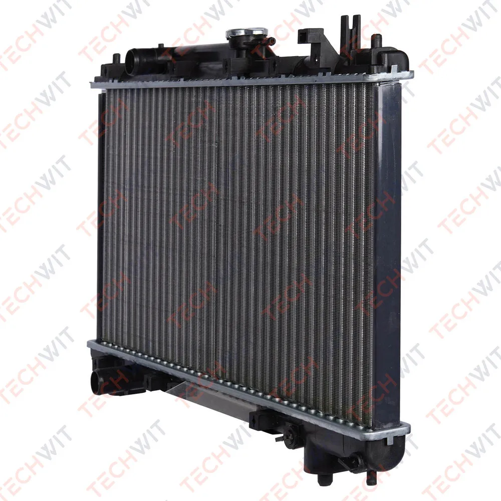 Радиатор охлаждения двигателя 325x659x16 МКПП TOYOTA Avensis/Corona 1,6/1,8 1997-2000 TECHWIT CL003TYT028AL