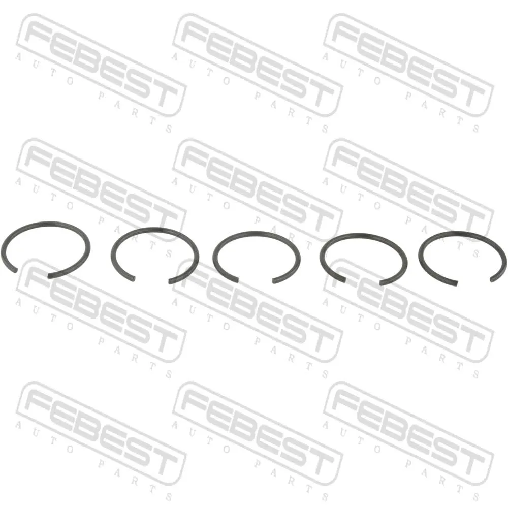 Кольцо стопорное (5 шт. в упаковке) MITSUBISHI L200,L200 SPORTERO KB8T 2005.05- [GE] FEBEST CC-1-29X2-2-PCS5