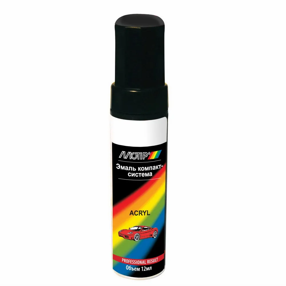 Краска акриловая с кисточкой LADA 127 вишня 12 мл Motip 127 12ml