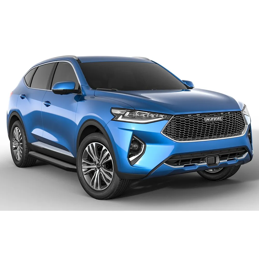 Порог-площадка Premium-Black A180ALB + комплект крепежа, RIVAL, Haval F7 2019-2022, Haval F7 2022- Haval F7, F7x A180ALB.9403.1