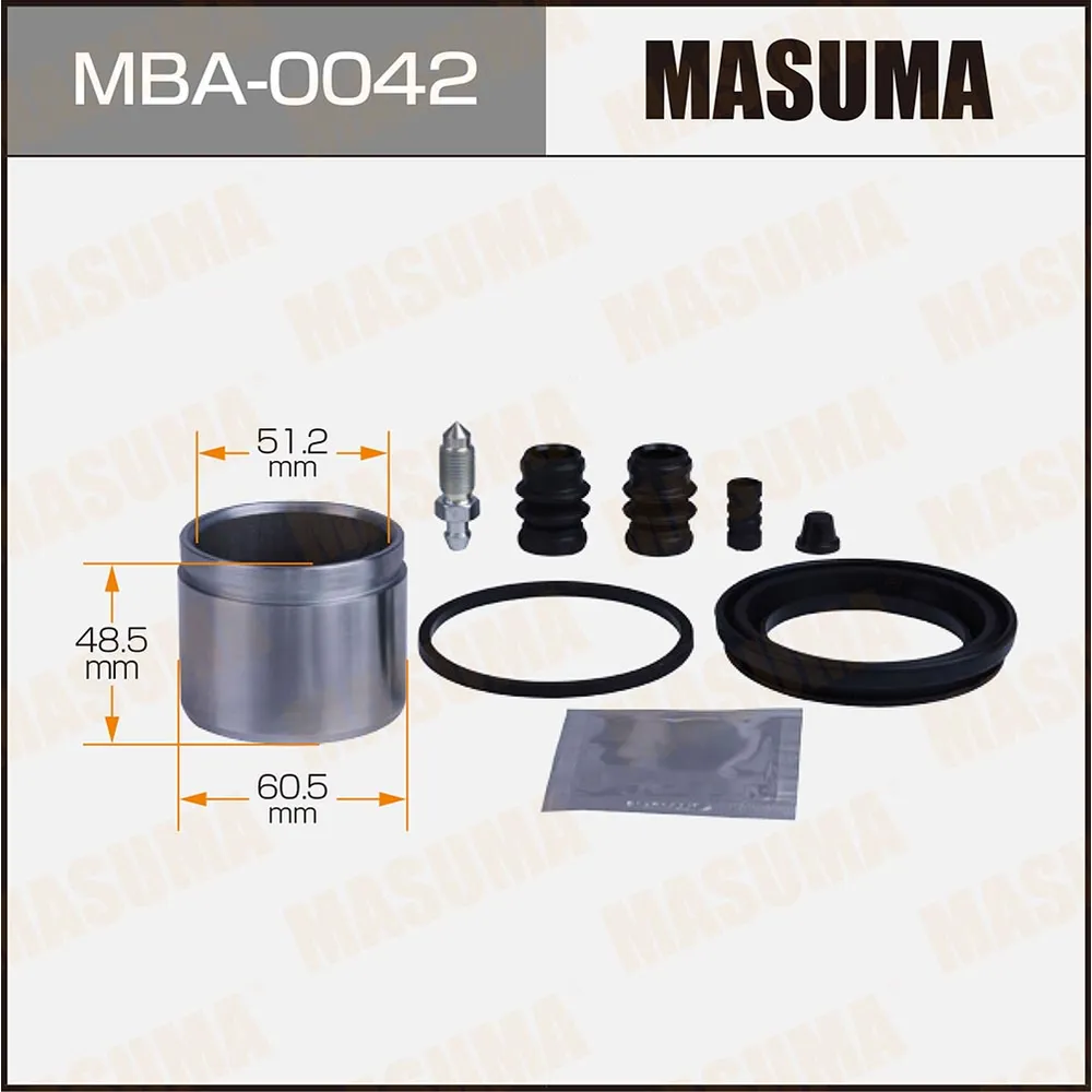 Ремкомплект тормозного суппорта с поршнем MITSUBISHI L200 MASUMA MBA-0042