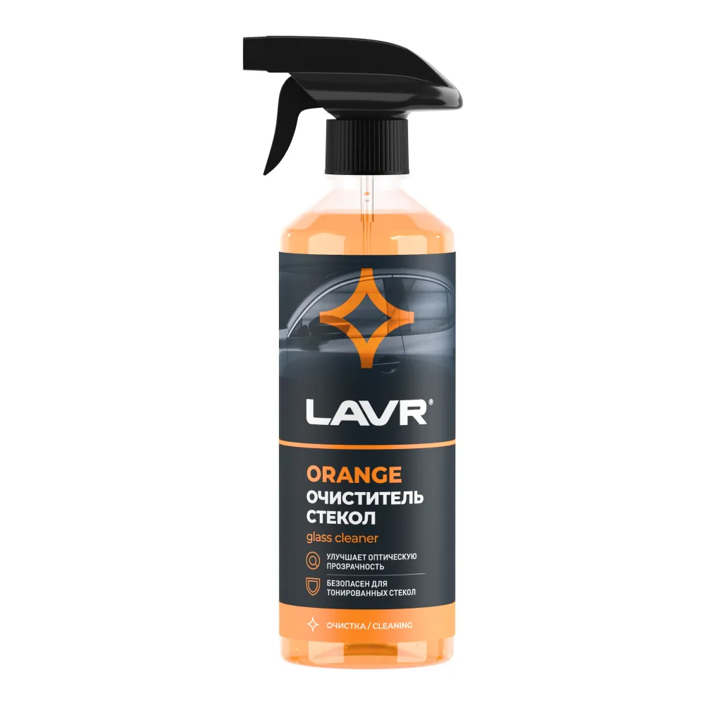 Очиститель стекол Orange, 500 мл LAVR Ln1610