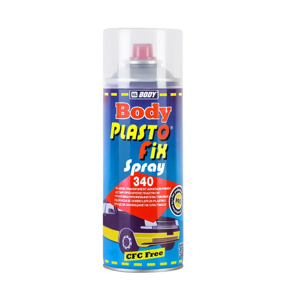 Грунт по пластику спрей 340 Plastofix, 0,4кг BODY 5100000010