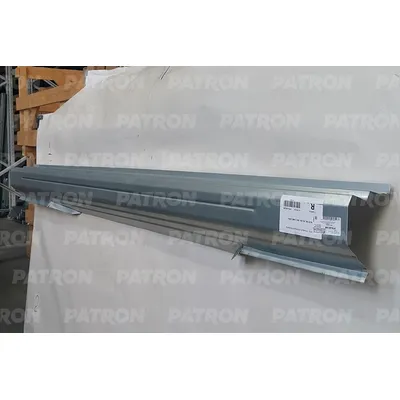 Порог кузова ремонтная накладка (правый) полный профиль AUDI 80 PATRON P78-0019R