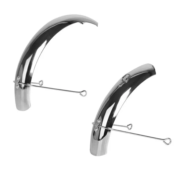 Крылья, переднее и задеее, для колес 12, хром Bike Parts Х38992