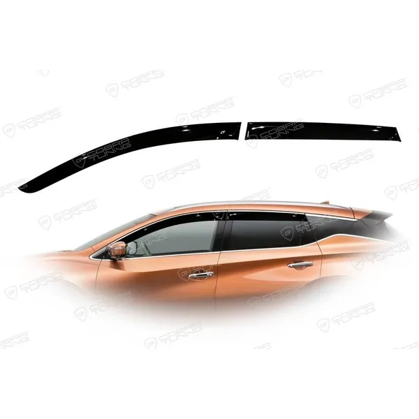 Дефлектора на окна Nissan Murano III (Z52) 2016EuroStandard деф.окон Cobra Tuning NE16816