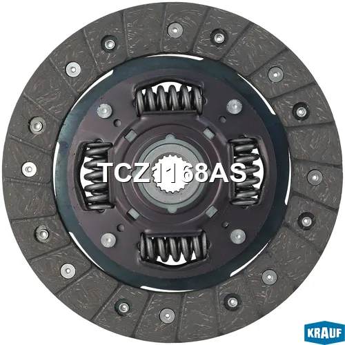 Диск ведомый KRAUF TCZ1168AS