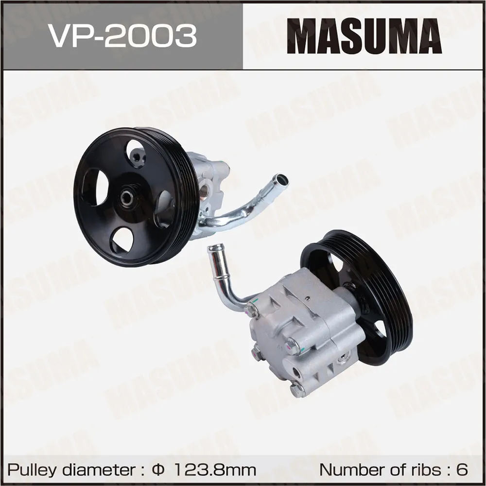 Насос гидроусилителя руля (ГУР) , FUGA, SKYLINE / Y51, V36 / VQ35DE, VQ25H MASUMA VP2003