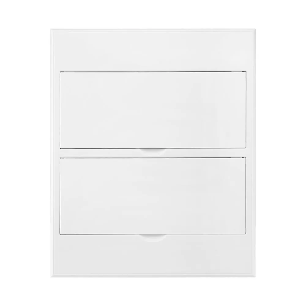 Бокс пластиковый ЩРВ-П-24 IP41 белый (белая дв.) Kranz KR-11-0225