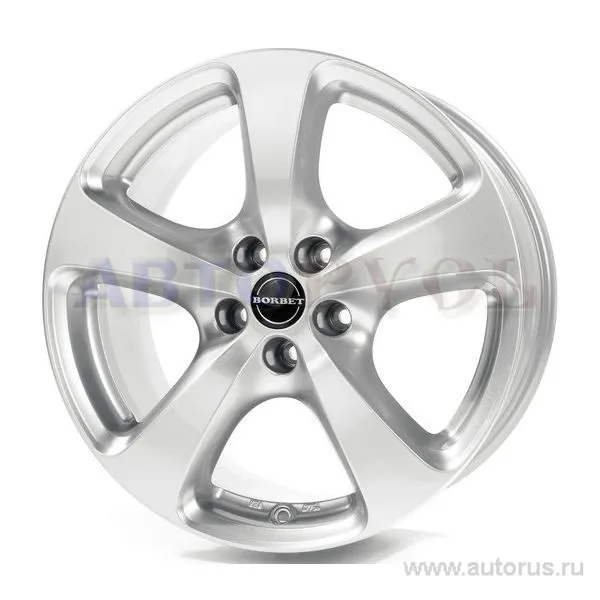 Диск литой R16 7J 5x115/70.1 ET40 BORBET CC Cristal Silver 8140198