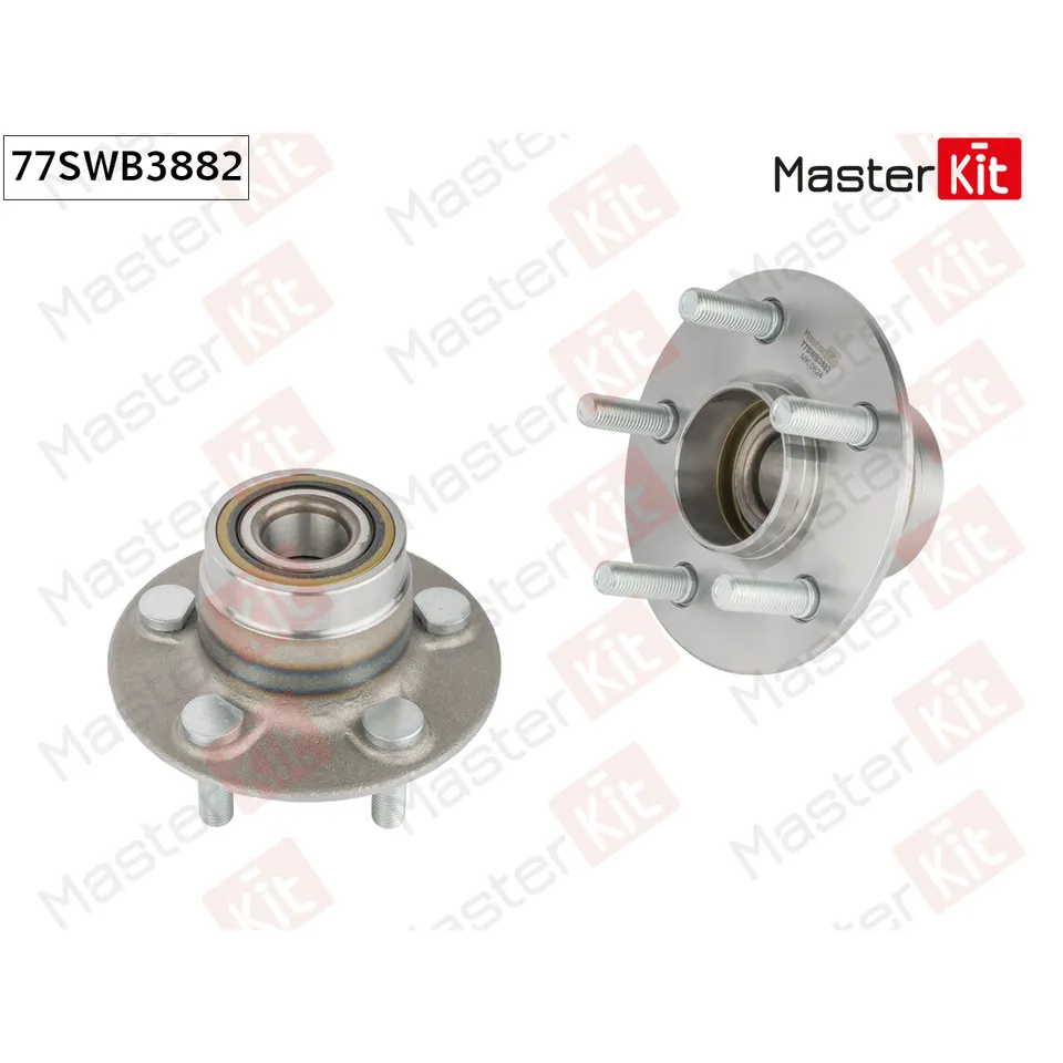 Ступица в сборе с подшипником зад. Chrysler SEBRING (JR)/Dodge STRATUS 1994 - 2007 MASTERKIT 77SWB3882