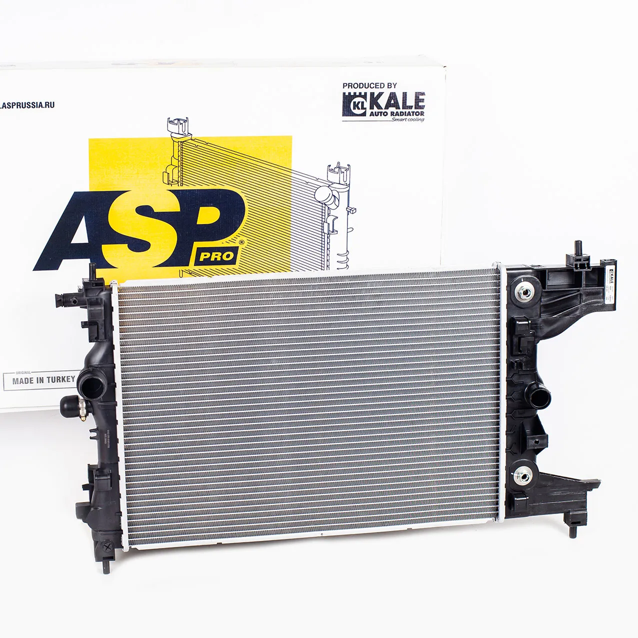 Радиатор охлаждения Chevrolet Cruze (09-)/Opel Astra J (09-) AT паяный ASP AL11033