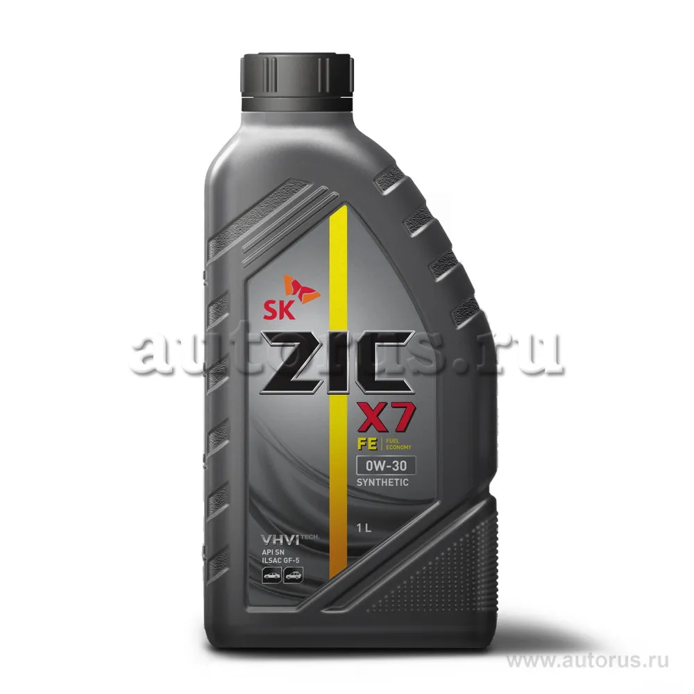 Масло моторное ZIC X7 FE 0W-30 синтетическое 1 л 132616
