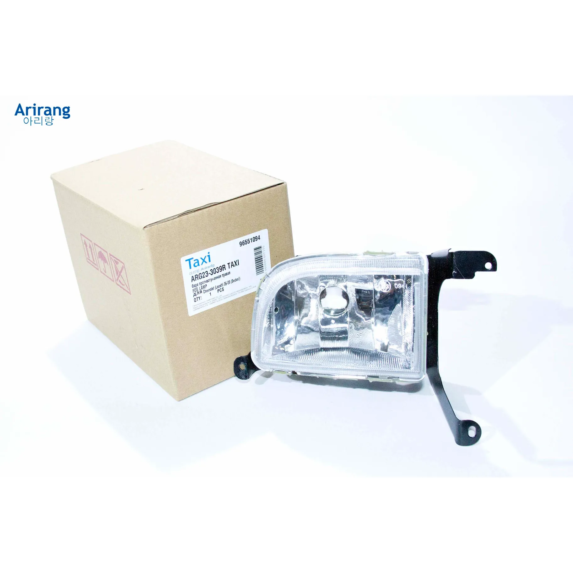 Фара противотуманная правая Chevrolet (Lacetti 06-08 (Sedan)) ARIRANG ARG233039RTAXI