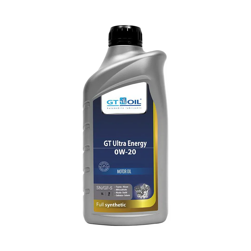 Масло моторное GT OIL GT Ultra Energy 0W-20 синтетическое 1 л 8809059408896