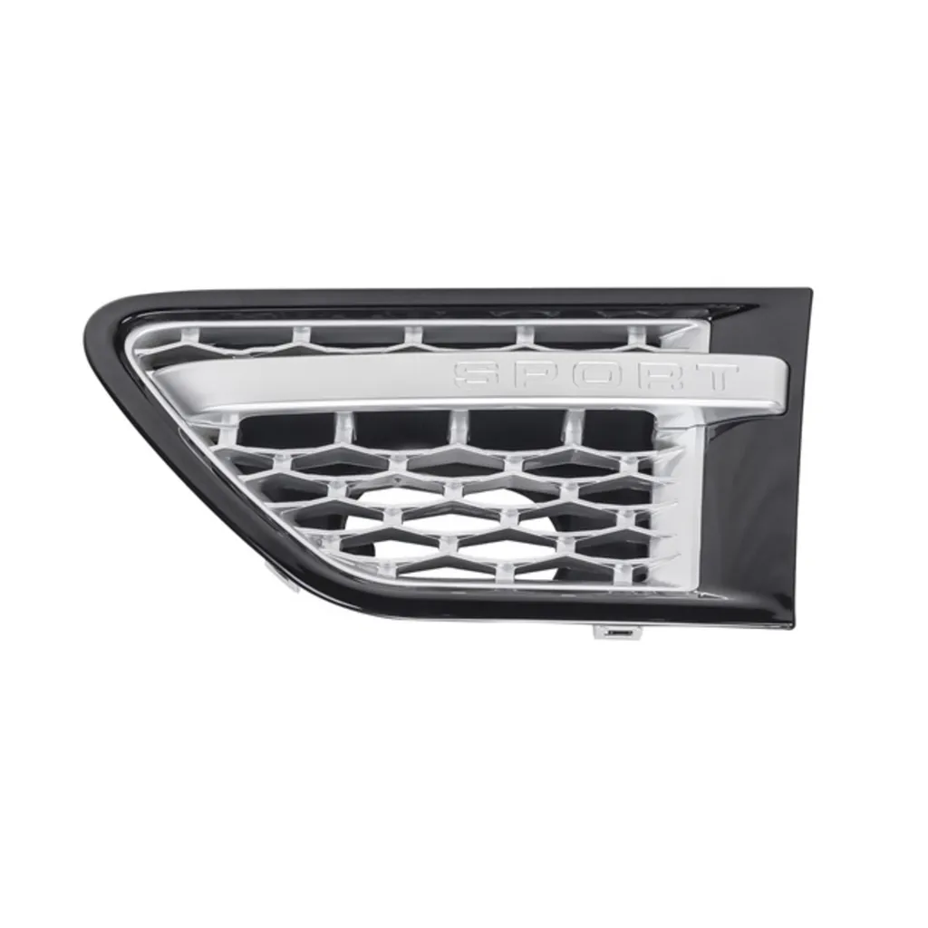 Решетка крыла левого серебро-черная RANGE ROVER SPORT I 2010-2013 LRL7788914L