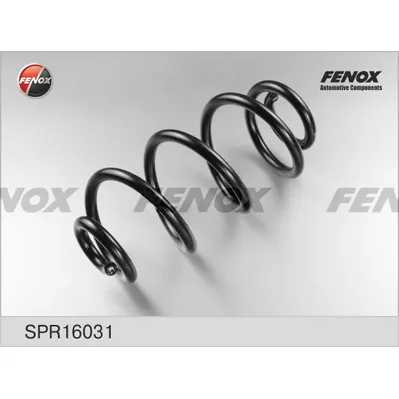 Пружина подвески NISSAN QASHQAI 07- 1.6, 2.0 ЗАДНЯЯ FENOX SPR16031
