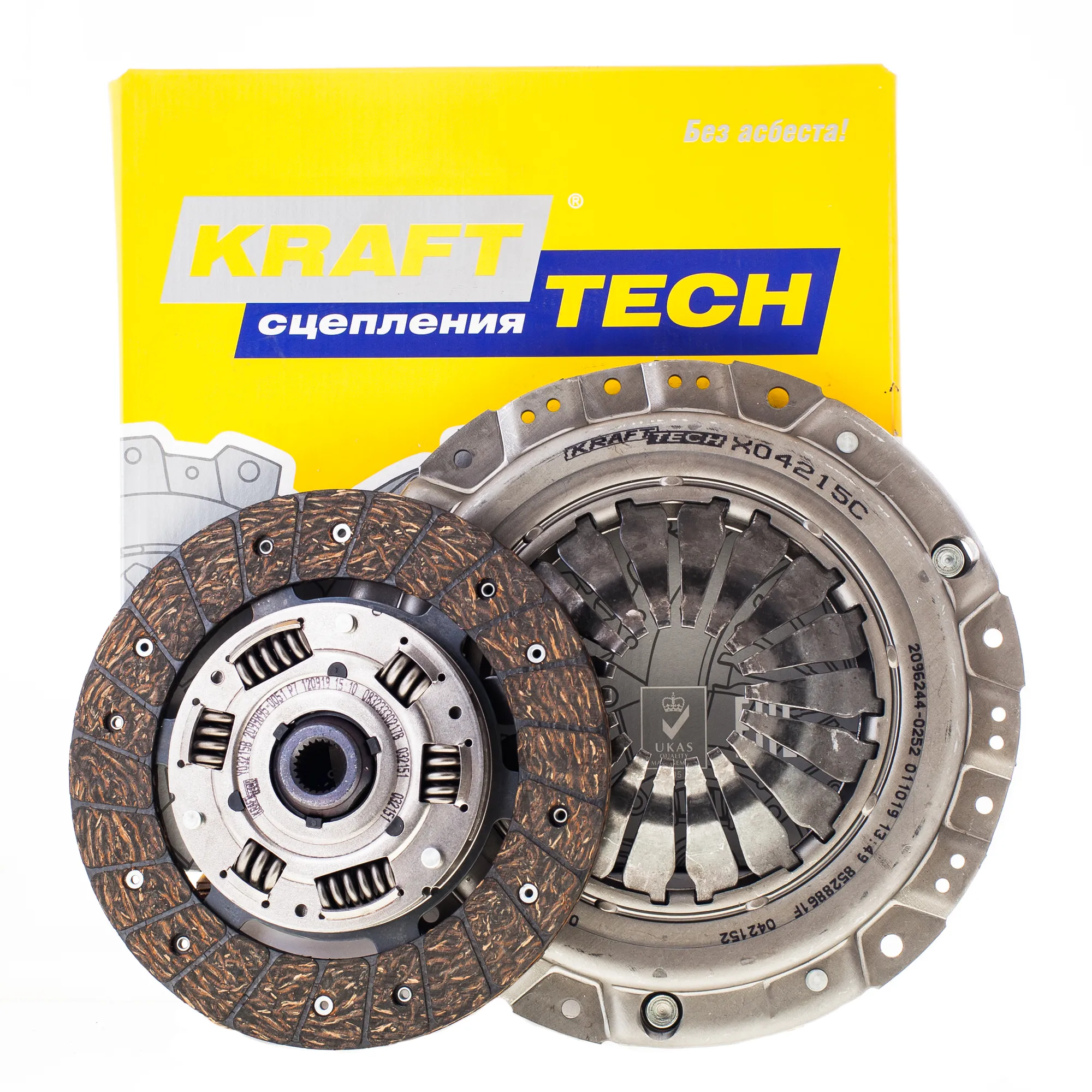 Сцепление в сборе OPEL Astra F/G/Vectra B mot.1,8/2,0L 16V KRAFTTECH W14215I9