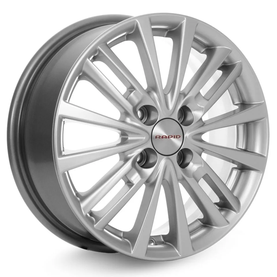Диск литой R15 6J 4x100/54.1 ET46 КИК Модена сильвер 87734130315