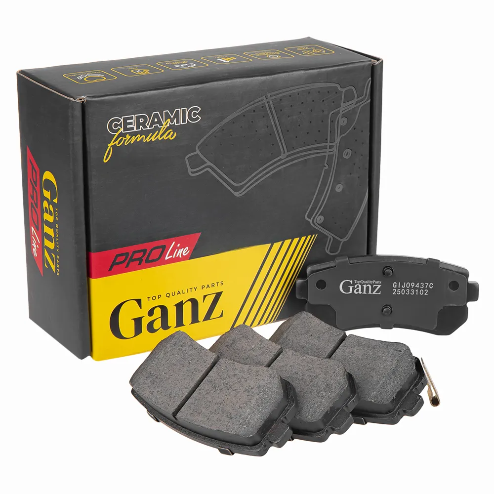Колодки тормозные задние PRO-Line Ceramic для HYUNDAI/KIA GANZ GIJ09437C