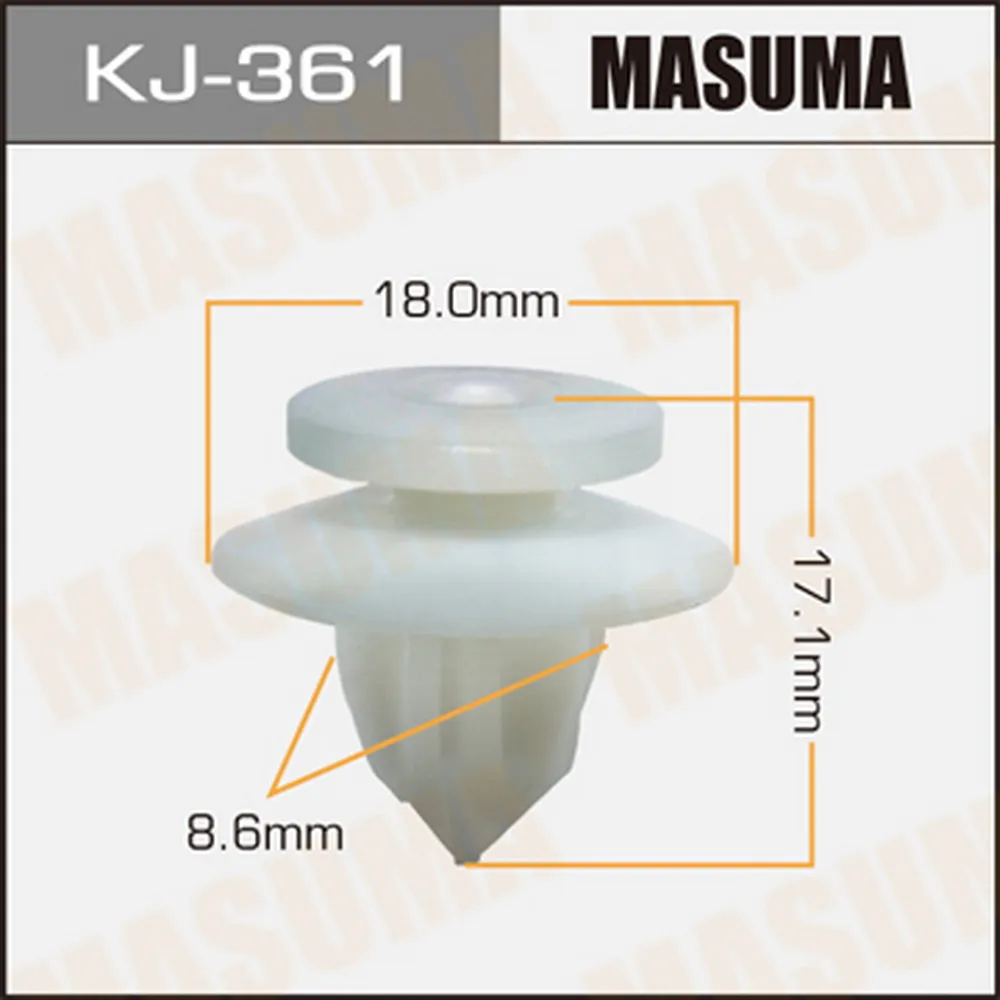 Клипса универс. MASUMA KJ-361