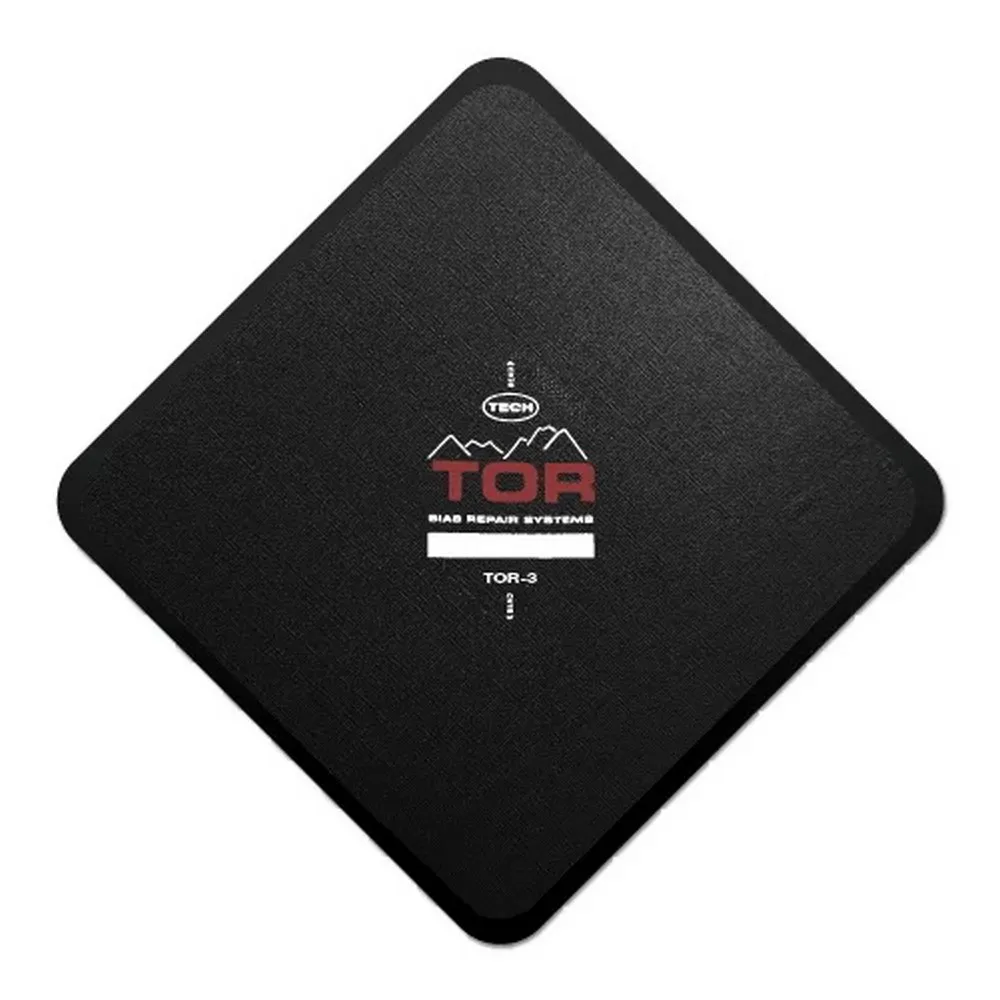 Заплатка TOR-3R c диагональным кордом 230х230 мм TECH 388RBK